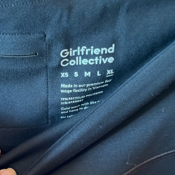 Girlfriend Collective Black Compressive High-Rise Legging sz XL - Picture 2 of 8